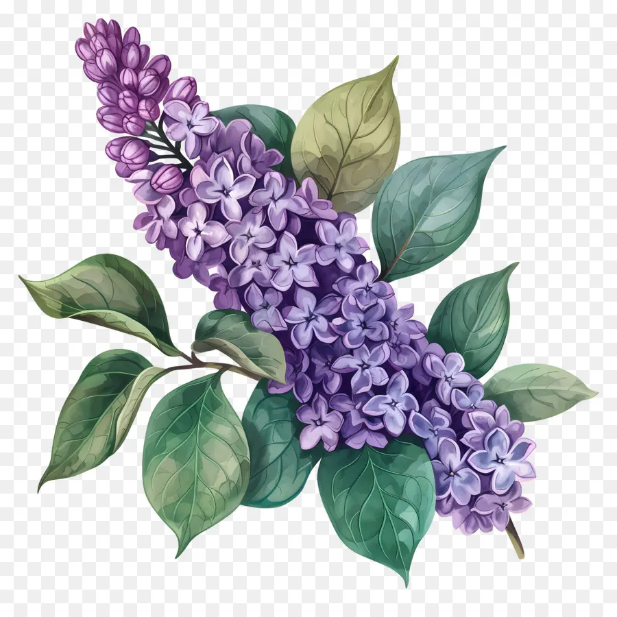 Lilases Roxas，Lilacs PNG
