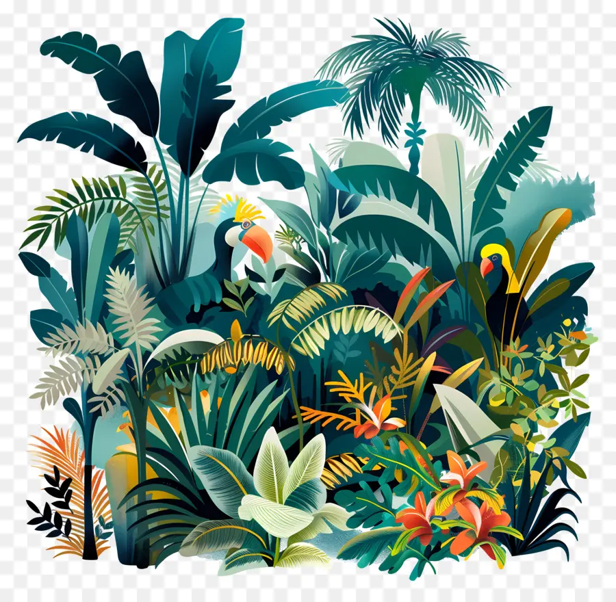A Floresta，Selva Tropical PNG