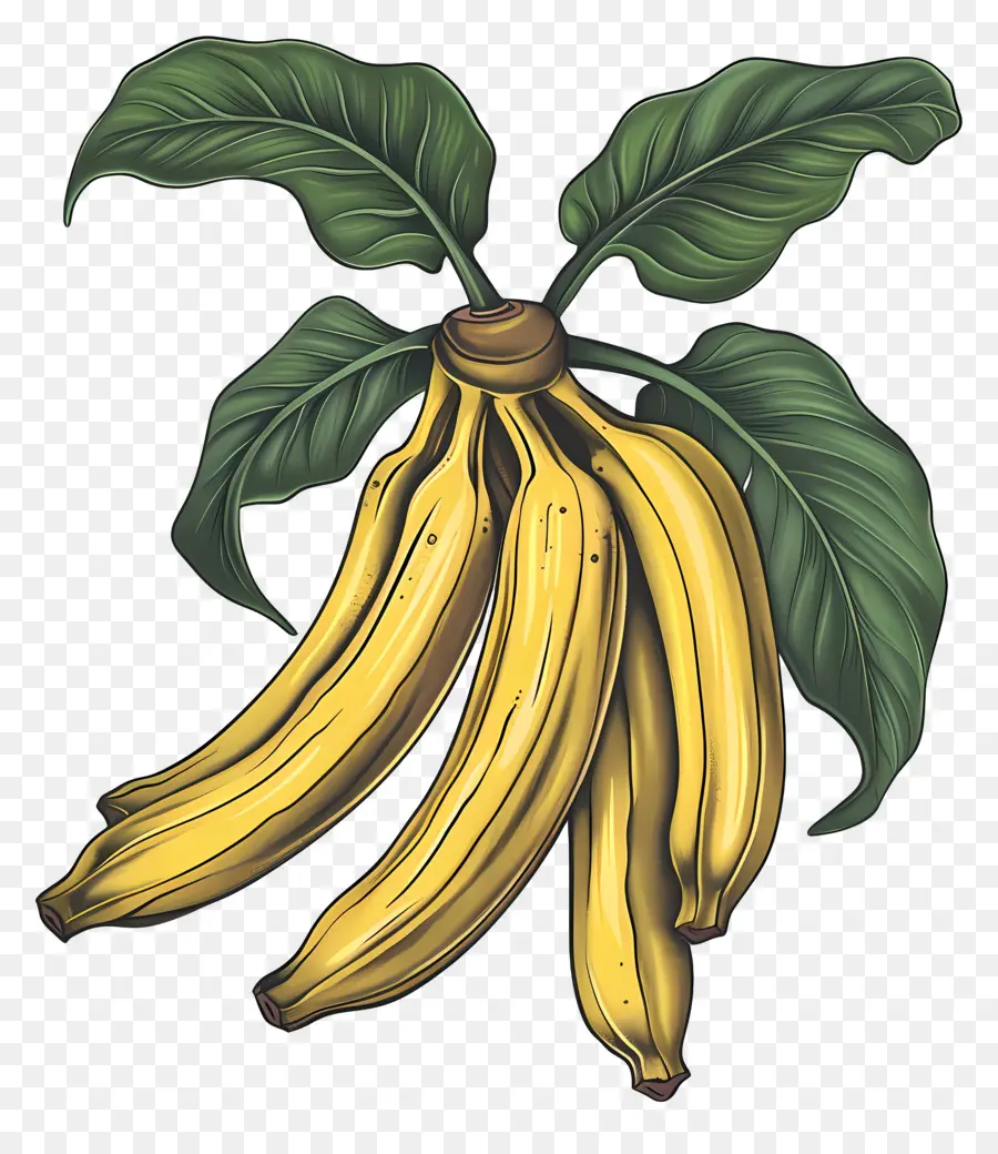 Banana Da Terra，Bananas PNG