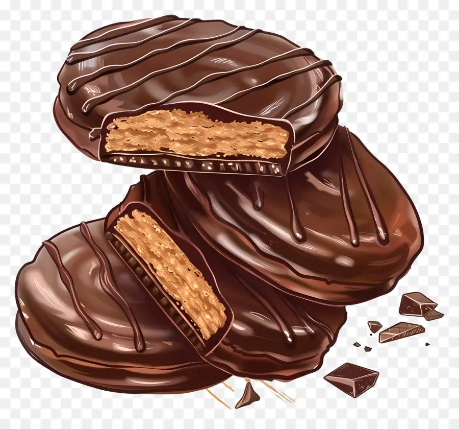 Padeiros De Chocolate，Biscoitos De Chocolate PNG