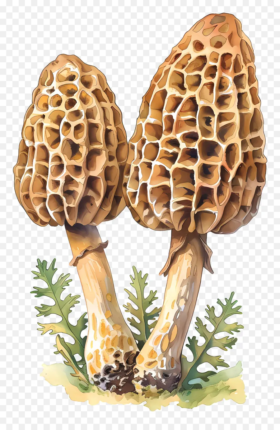 Morel Cogumelo，Cogumelos PNG