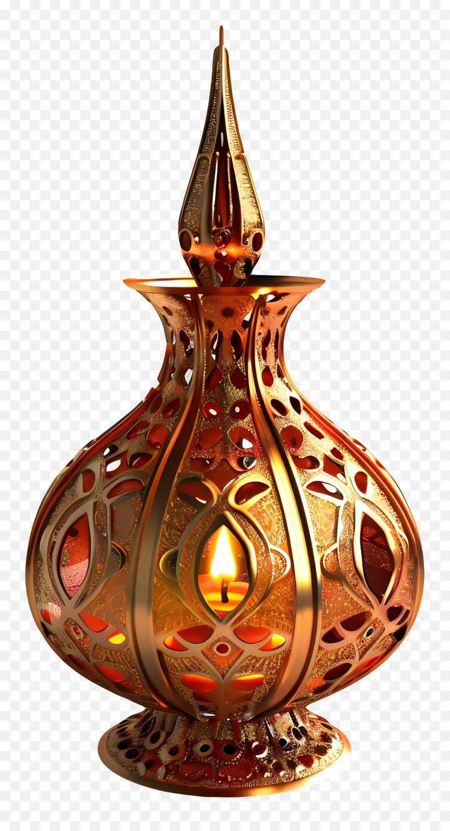 Lanterna De Diwali，Lanterna Ornamentada PNG