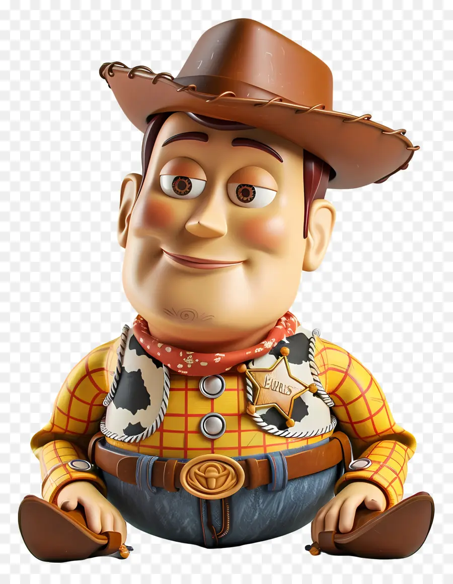 Desenho Animado 3d，Cowboy De Brinquedo PNG