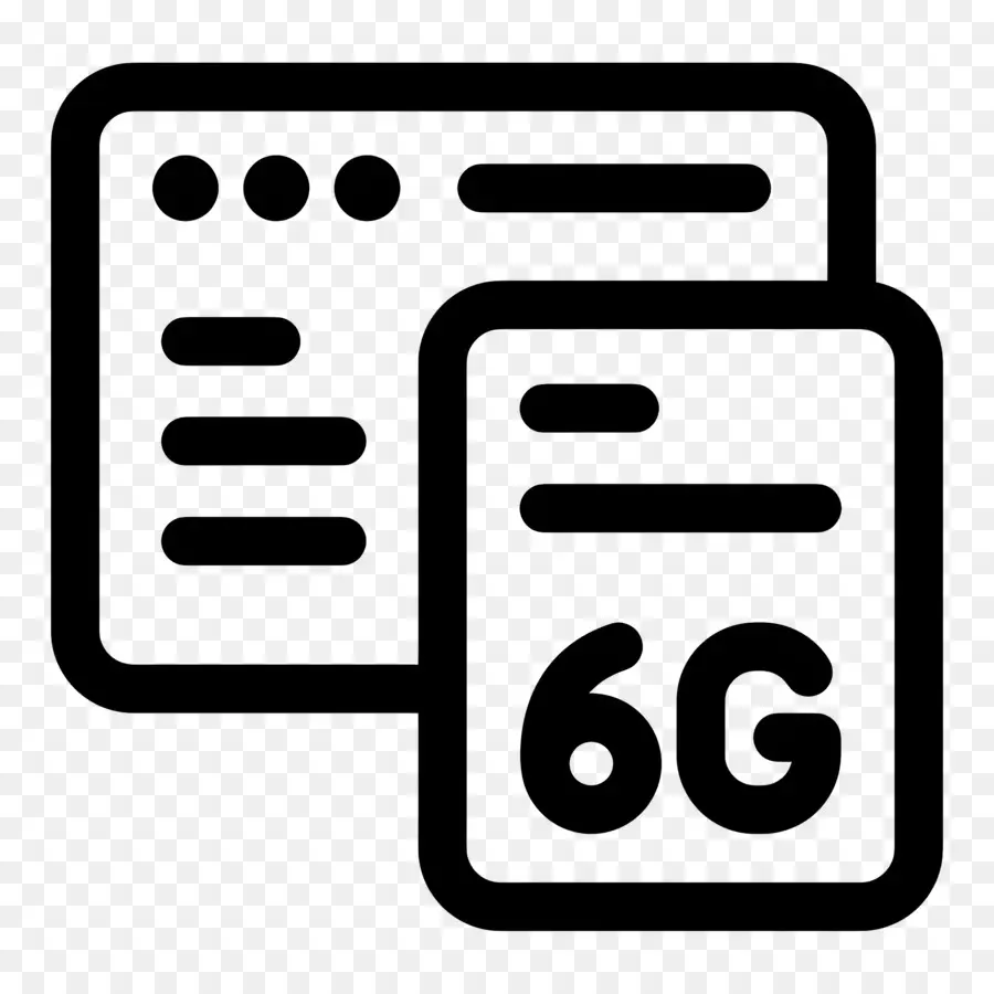 6g，Tecnologia PNG