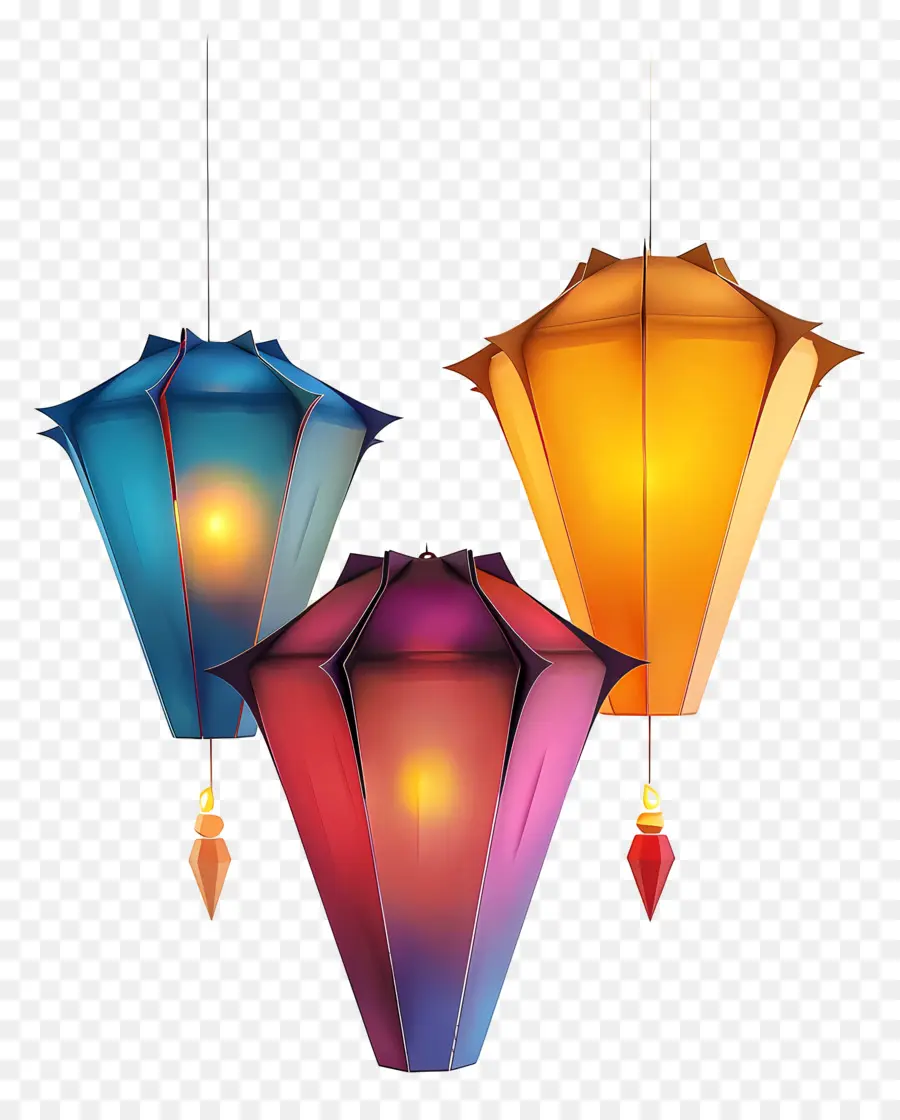 Lanterna De Diwali，Lanternas PNG