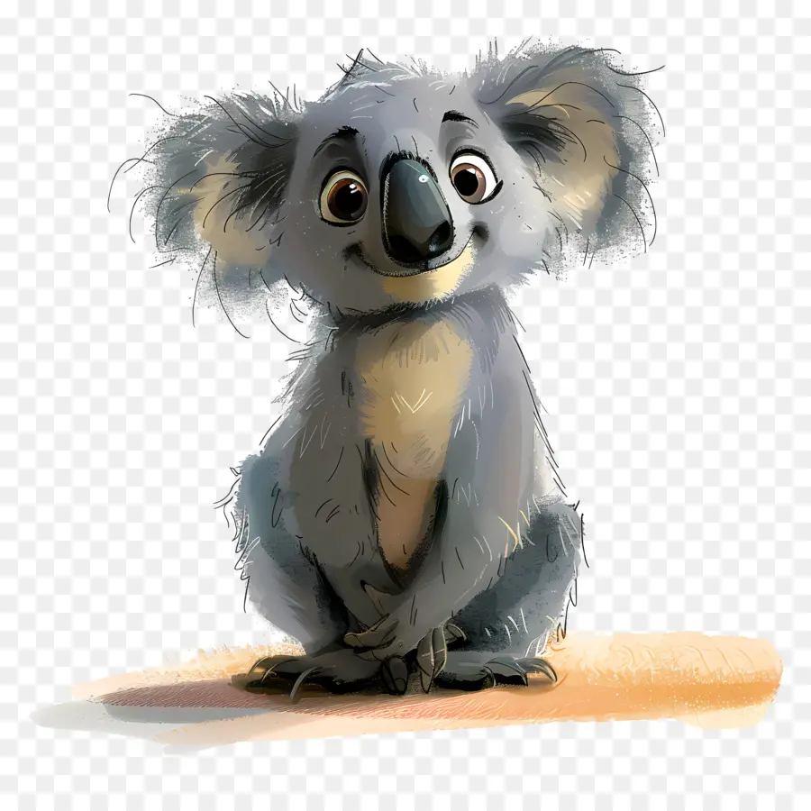 Cartoon Koala，Coala PNG