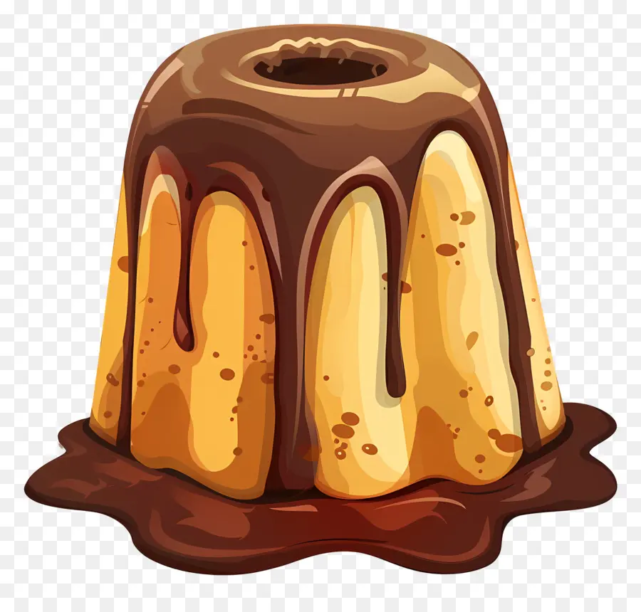 Bolo De Baunilha Lava，Bolo Bundt PNG