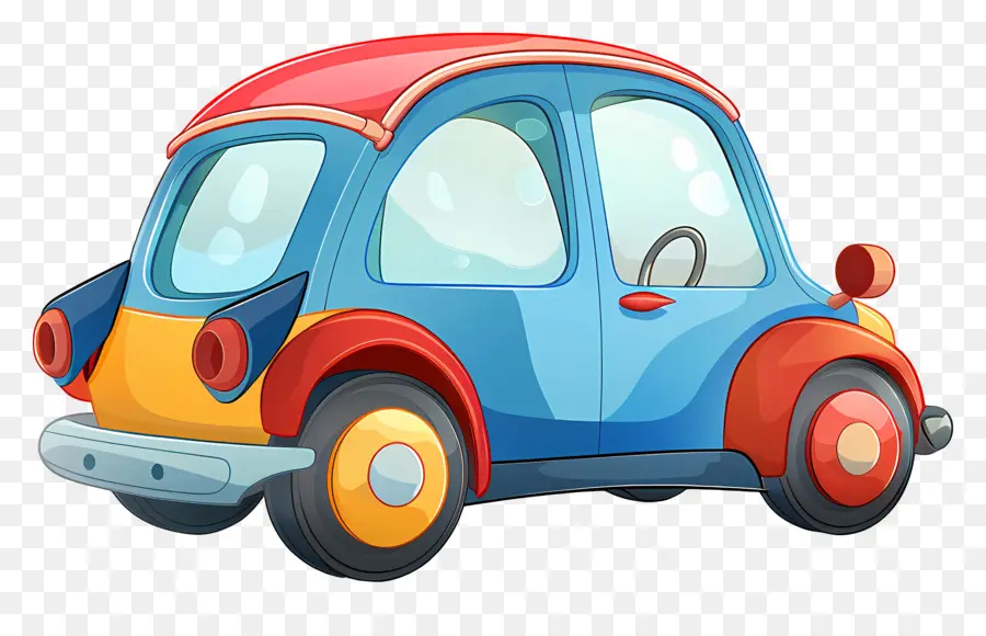 Carro De Desenho Animado，Bonitinho PNG