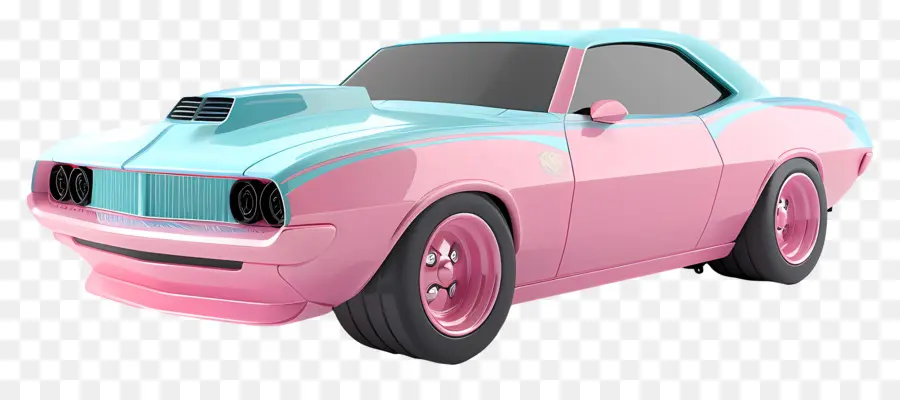 Desenho Animado，Carro Colorido PNG