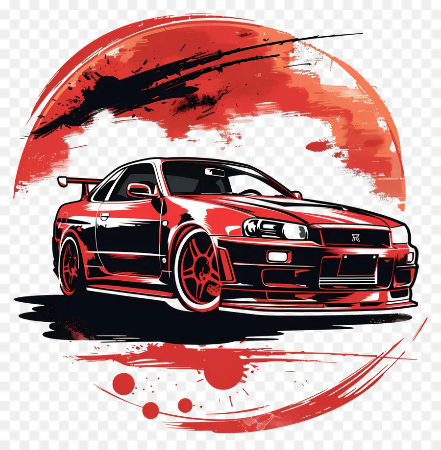 Carro，Carro Vermelho PNG