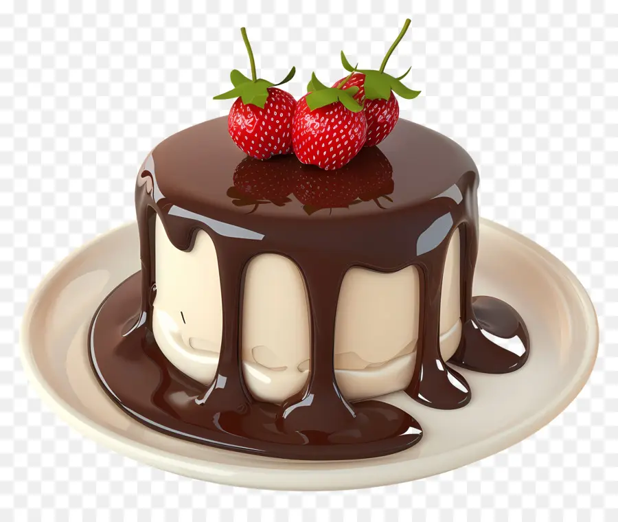 Bolo De Lava De Cheesecake，Bolo De Chocolate PNG