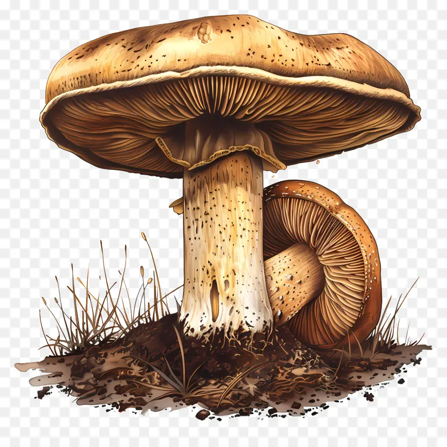 Cogumelo Cremini，Cogumelos Gigantes PNG