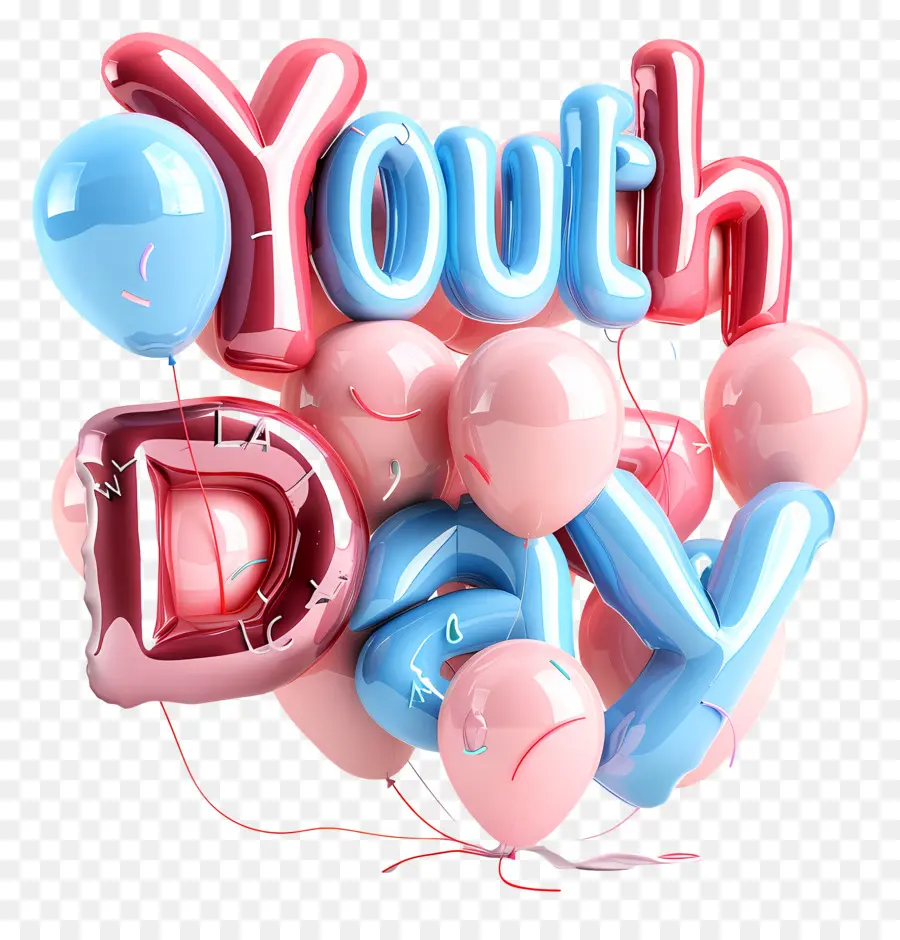 Dia Da Juventude，Balões PNG
