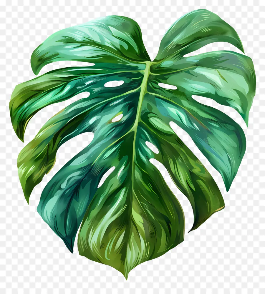 Tropical Folha，Planta Tropical PNG