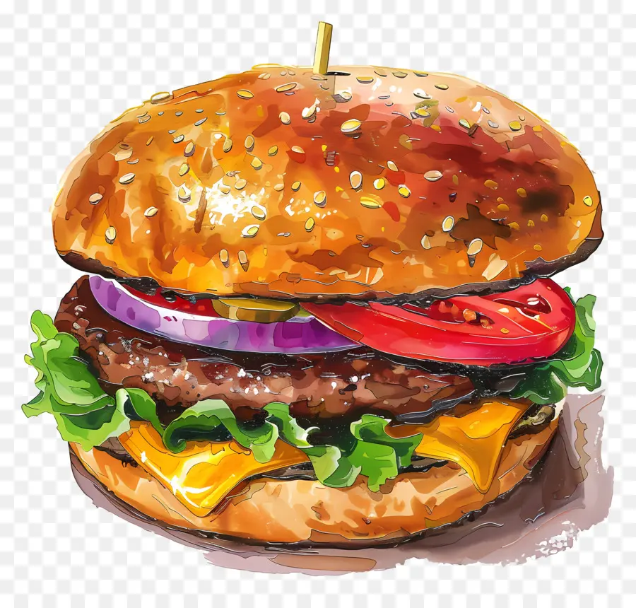 Hamburger，Hambúrguer PNG