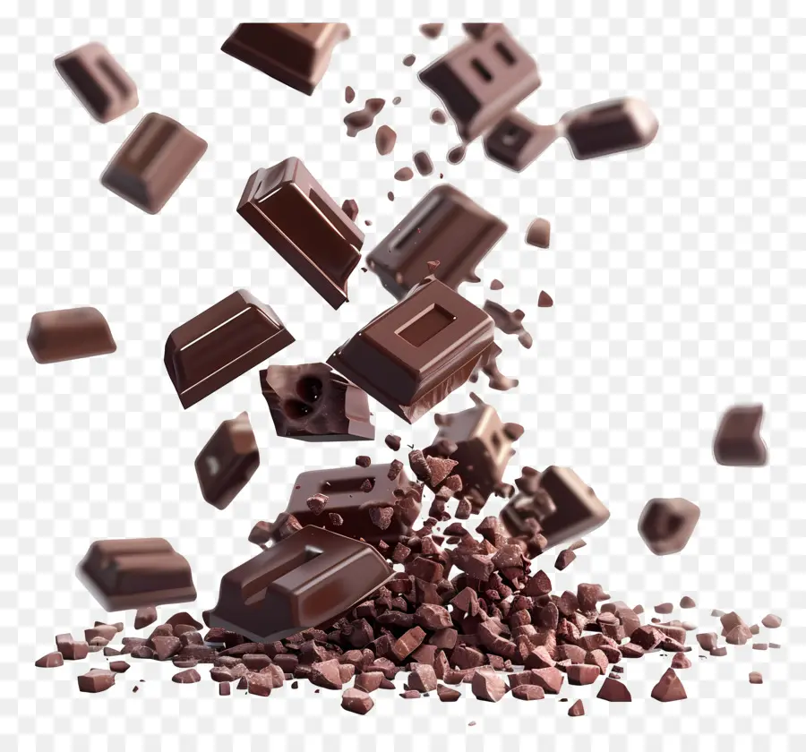 Chocolate Caindo，Chocolate PNG