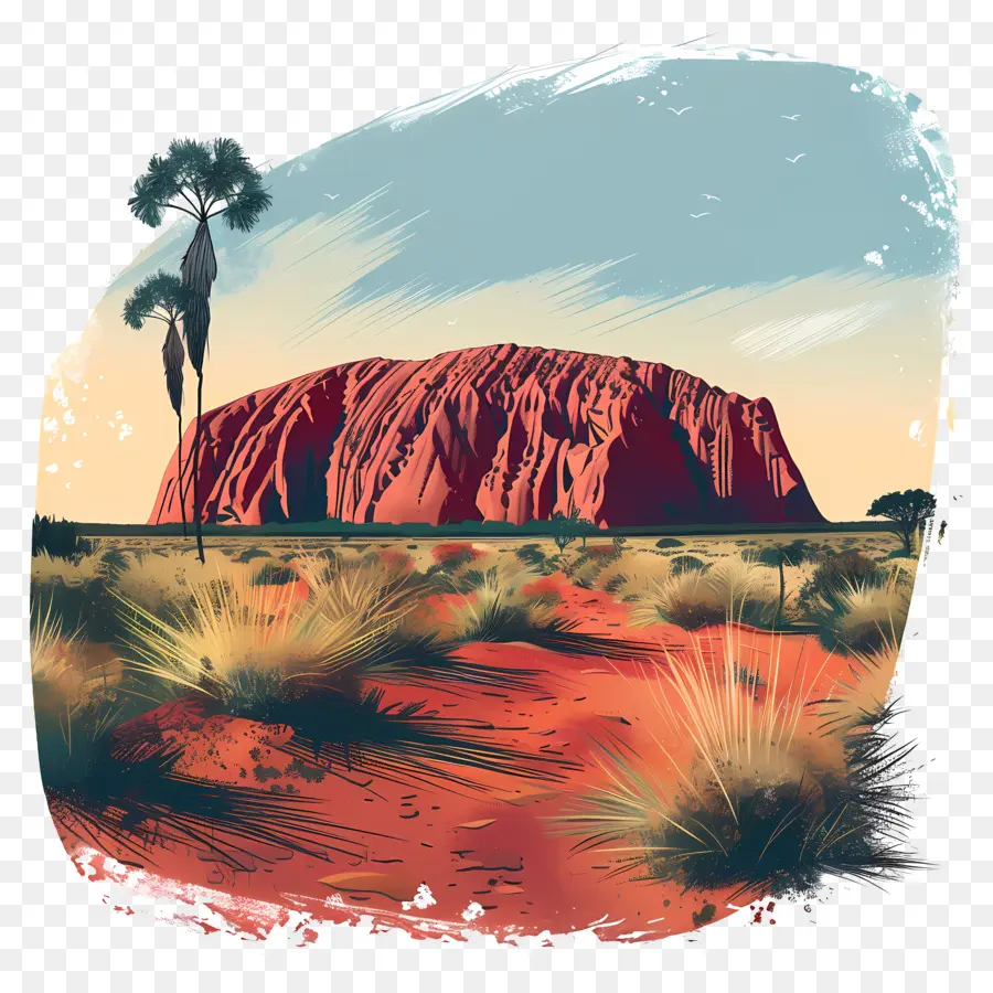 Uluru，Outback PNG