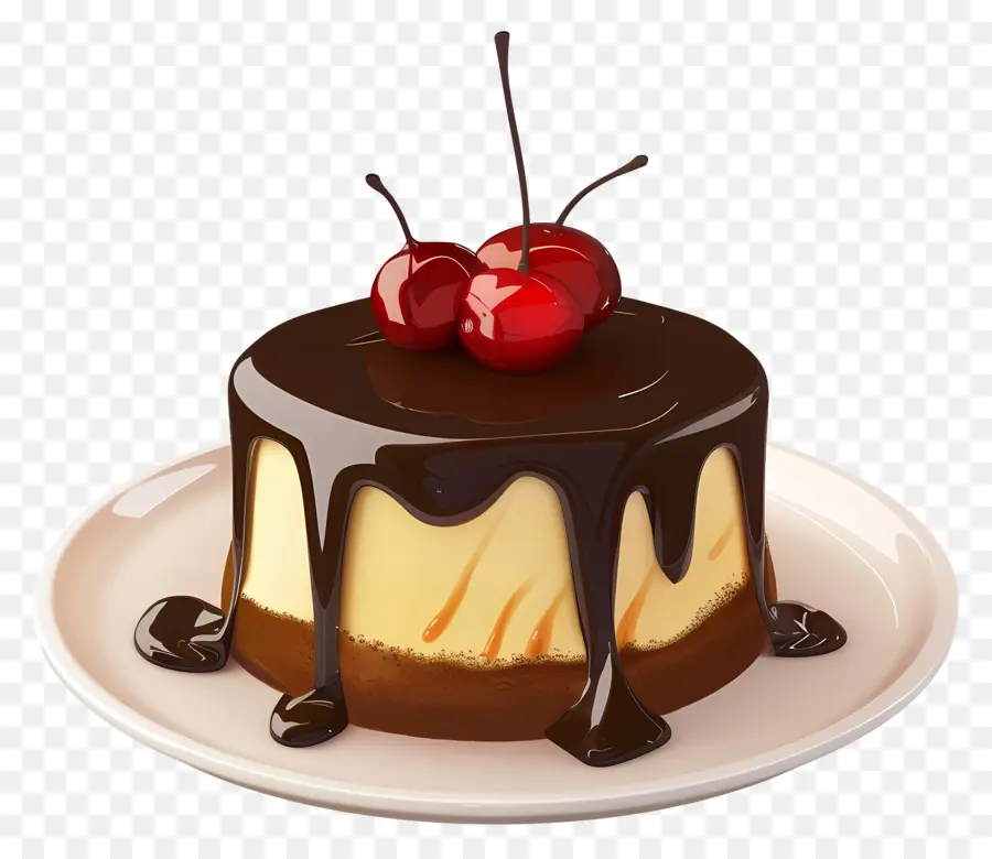 Bolo De Lava De Cheesecake，Bolo PNG