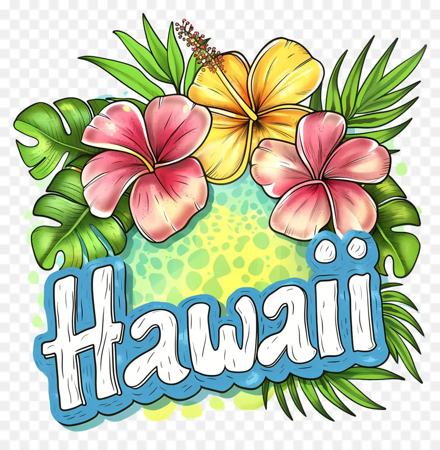 Havaí，Flores Havaianas PNG