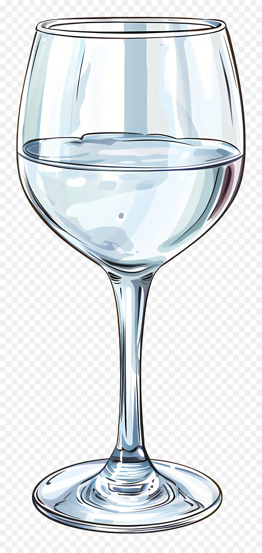Cálice De Vinho De Vidro，Copo De água PNG