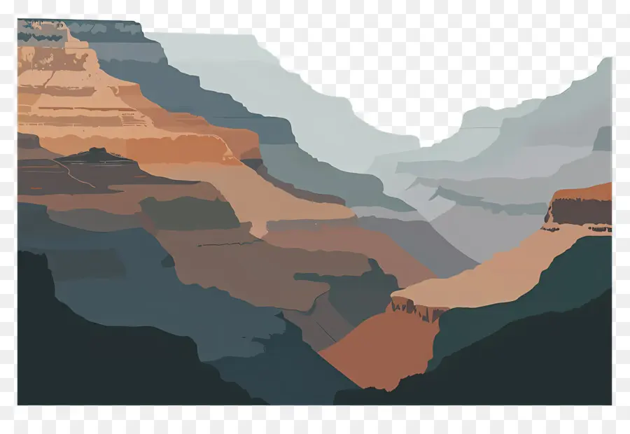 Grande Canyon，Desfiladeiro PNG