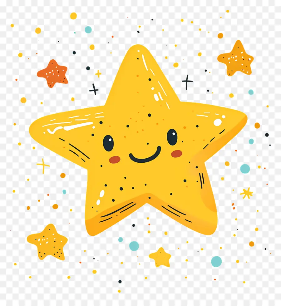 Estrela，Estrela Sorridente PNG