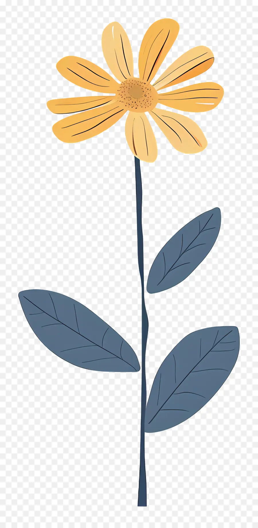 Amarelo Daisy，Flor Amarela PNG