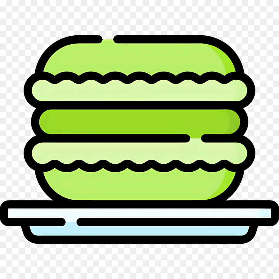 Matchá，Macaron PNG