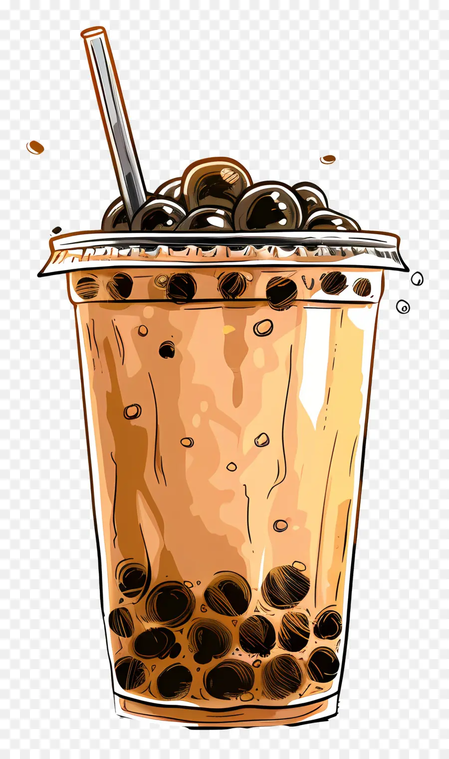 Chá De Bolha De Café，Chá De Bolhas PNG