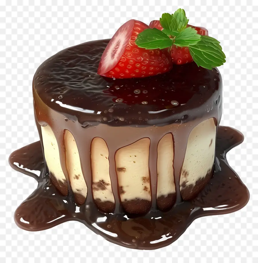 Bolo De Lava De Cheesecake，Bolo De Chocolate PNG