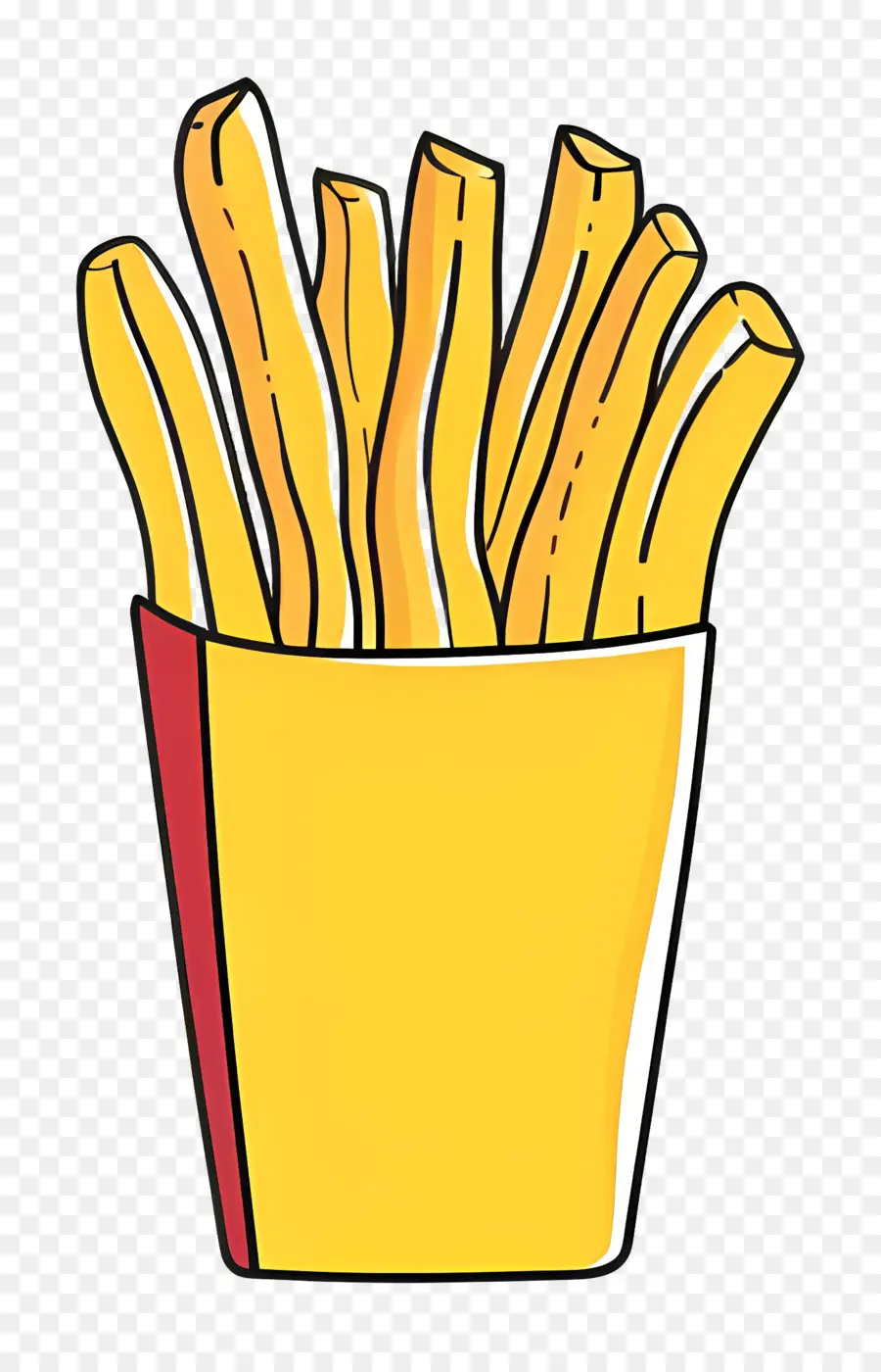 Batatas Fritas，Lanche PNG