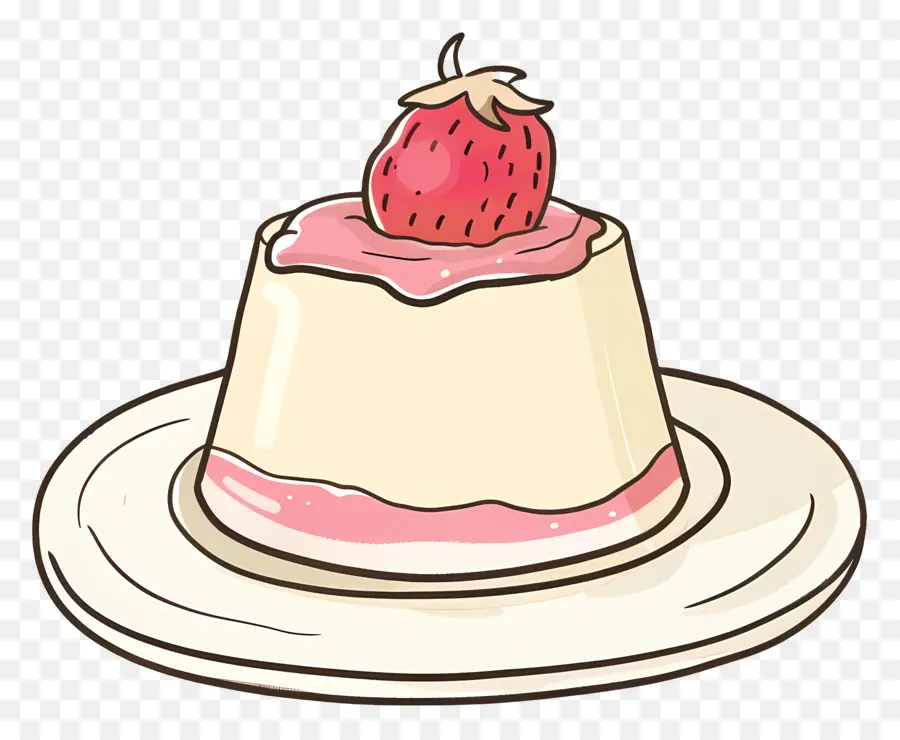 Panna Cotta，Sobremesa PNG