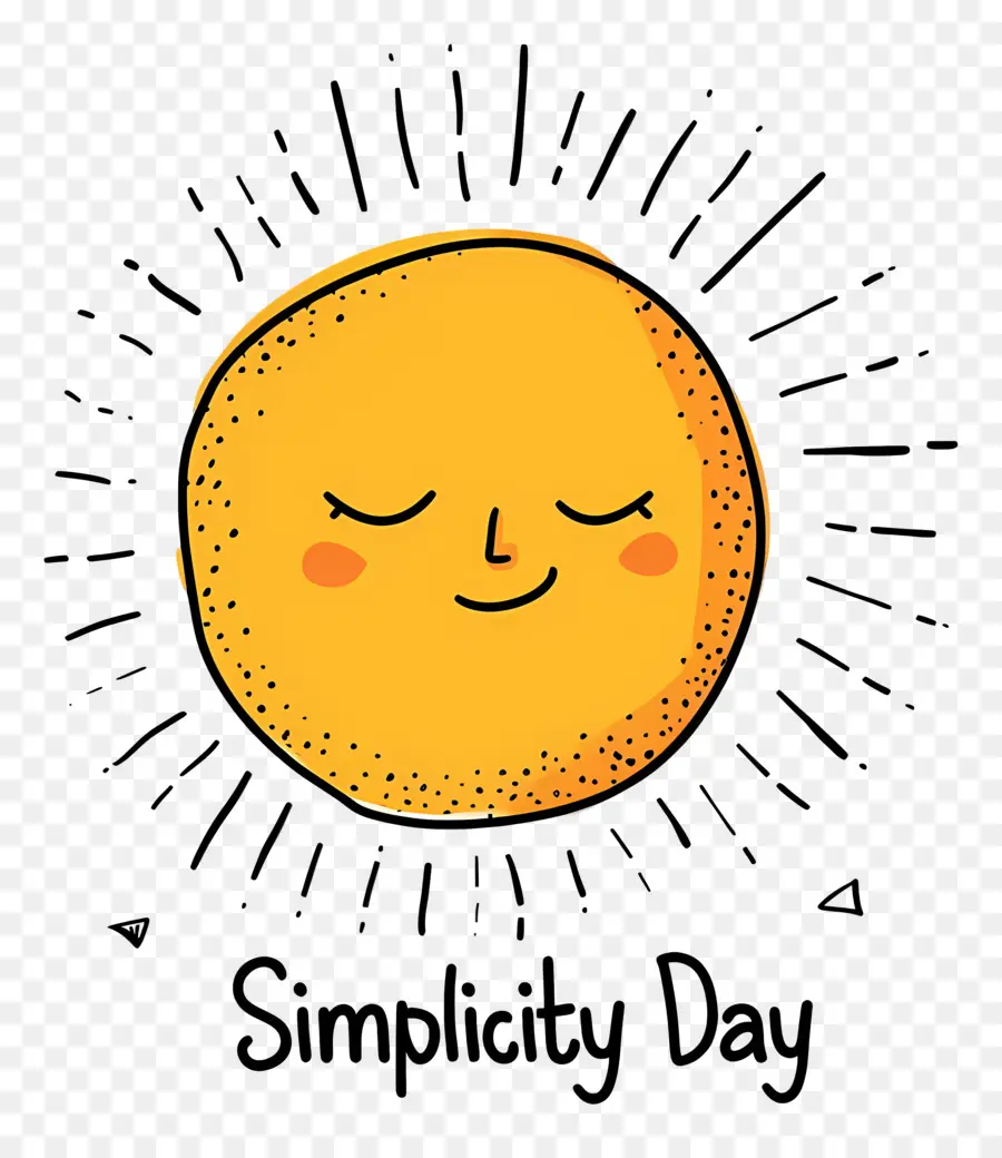 Dia Da Simplicidade，Sol PNG
