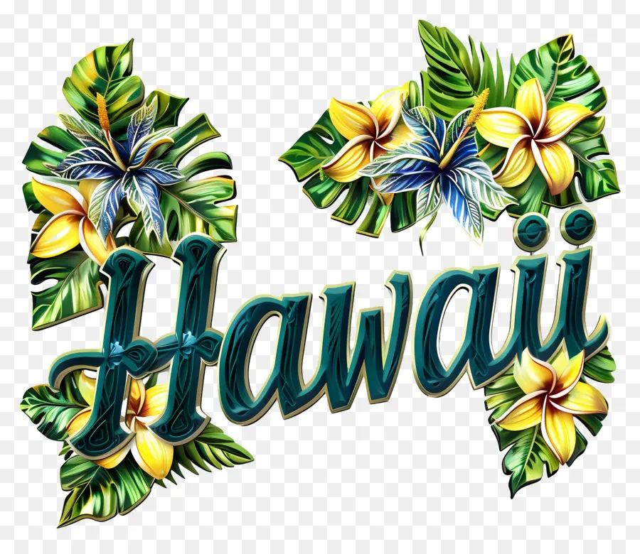 Havaí，Design Floral PNG