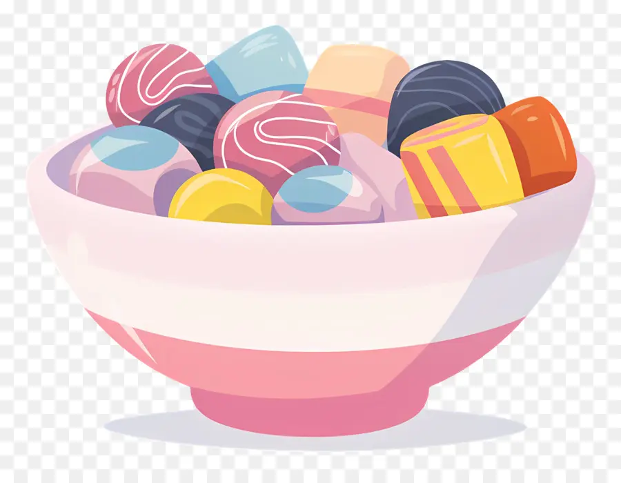 Uma Tigela De Doces，Candy PNG