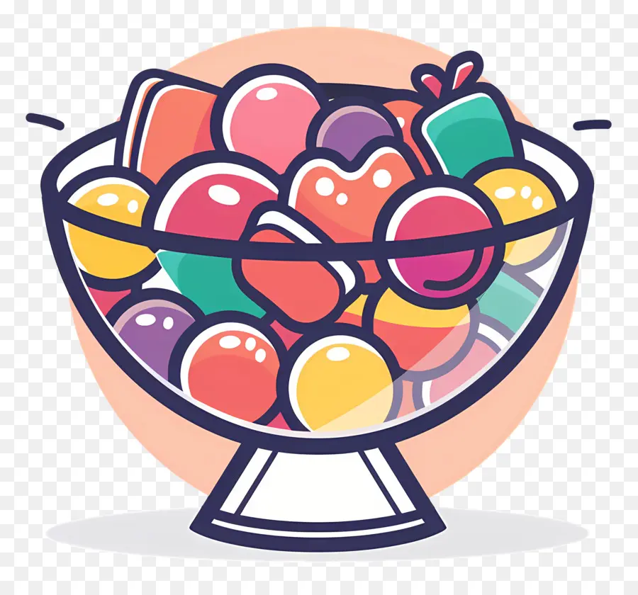 Uma Tigela De Doces，Candy PNG