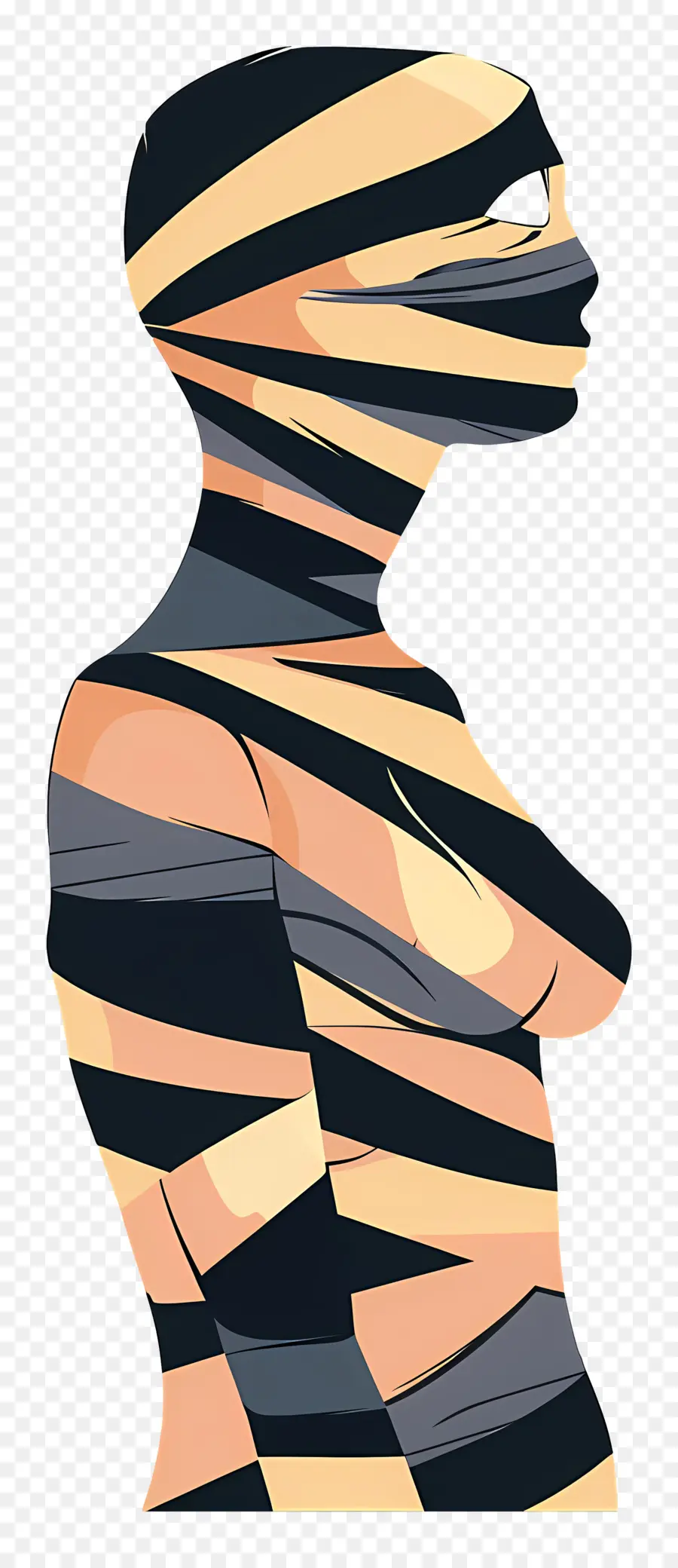 Múmia，A Figura Feminina, PNG