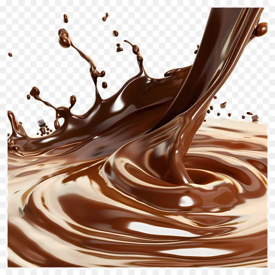 Chocolate Líquido，Bebida De Chocolate PNG