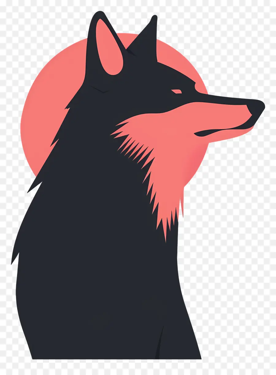 Lobo，Minimalista PNG