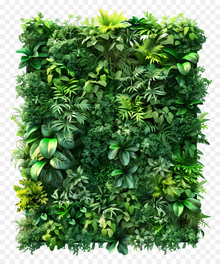 Jardim Vertical，Plantas Verdes PNG