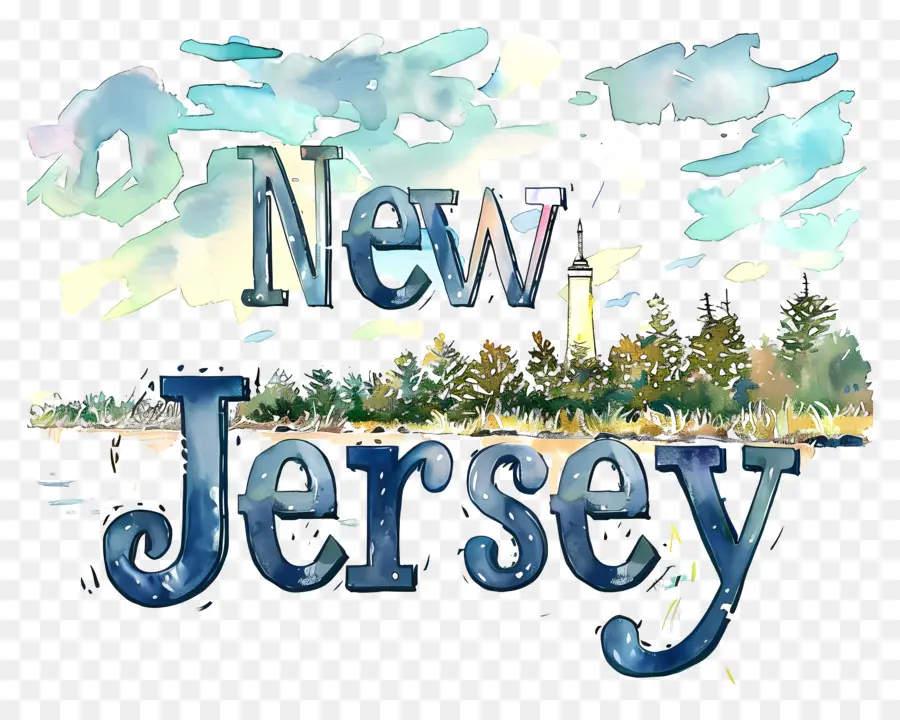 Nova Jersey，Vista Para O Oceano PNG