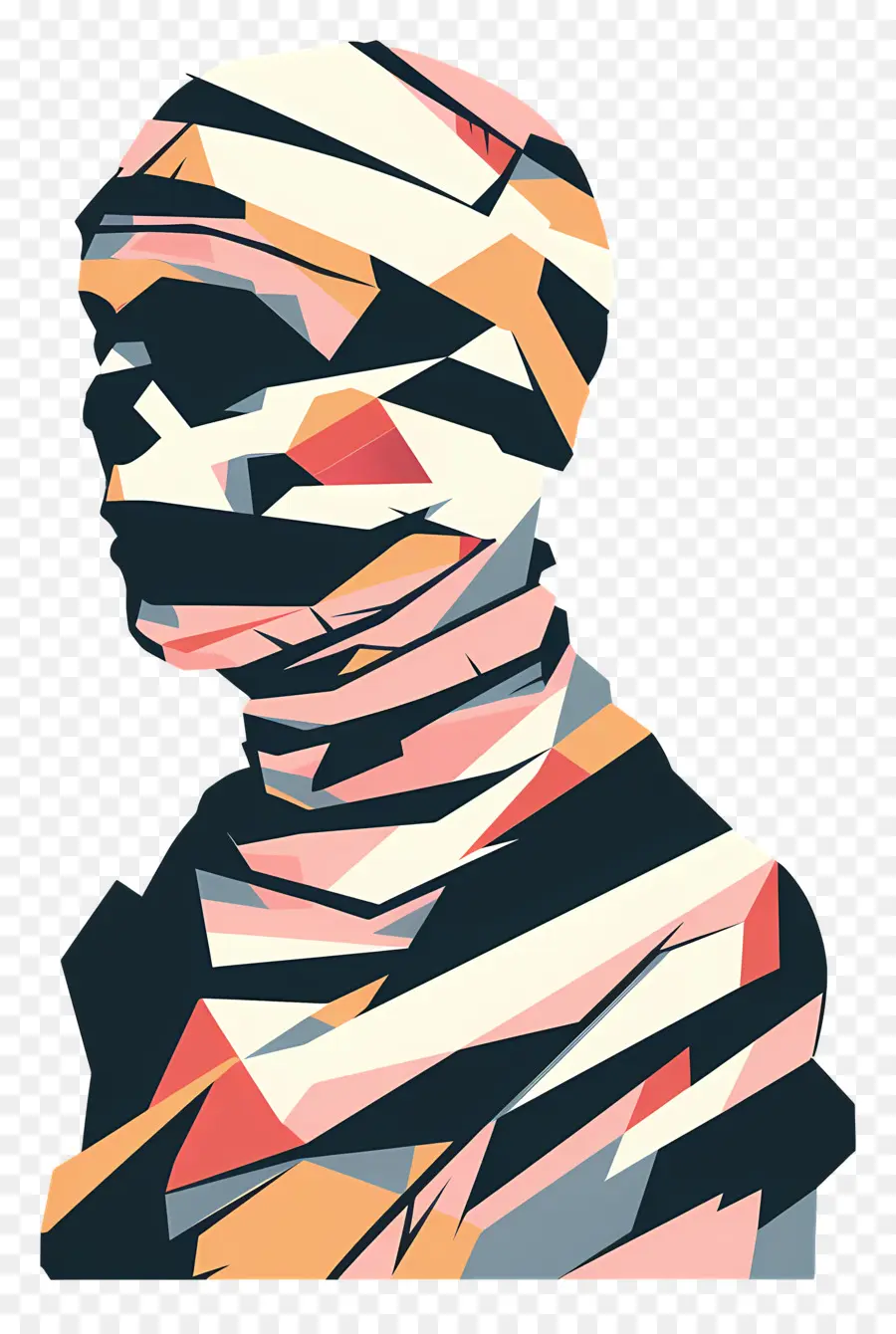 Múmia，Figura Humana Abstrata PNG