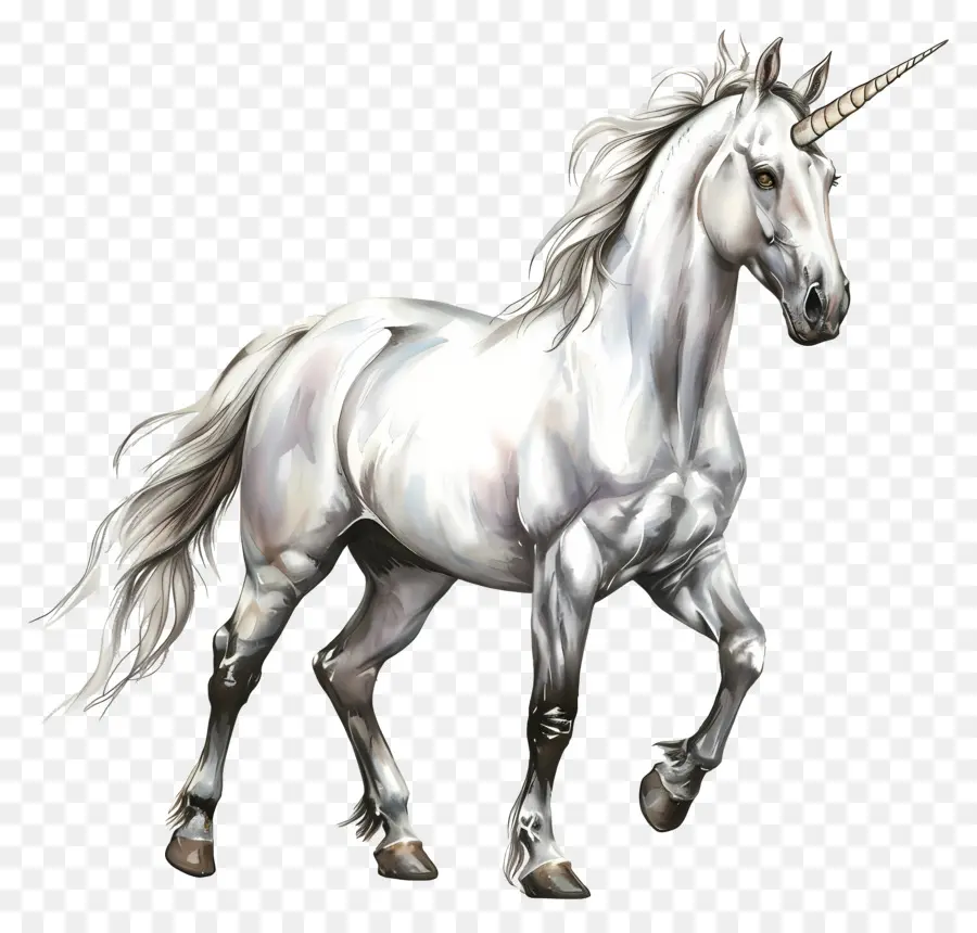 Unicórnio，Cavalo PNG