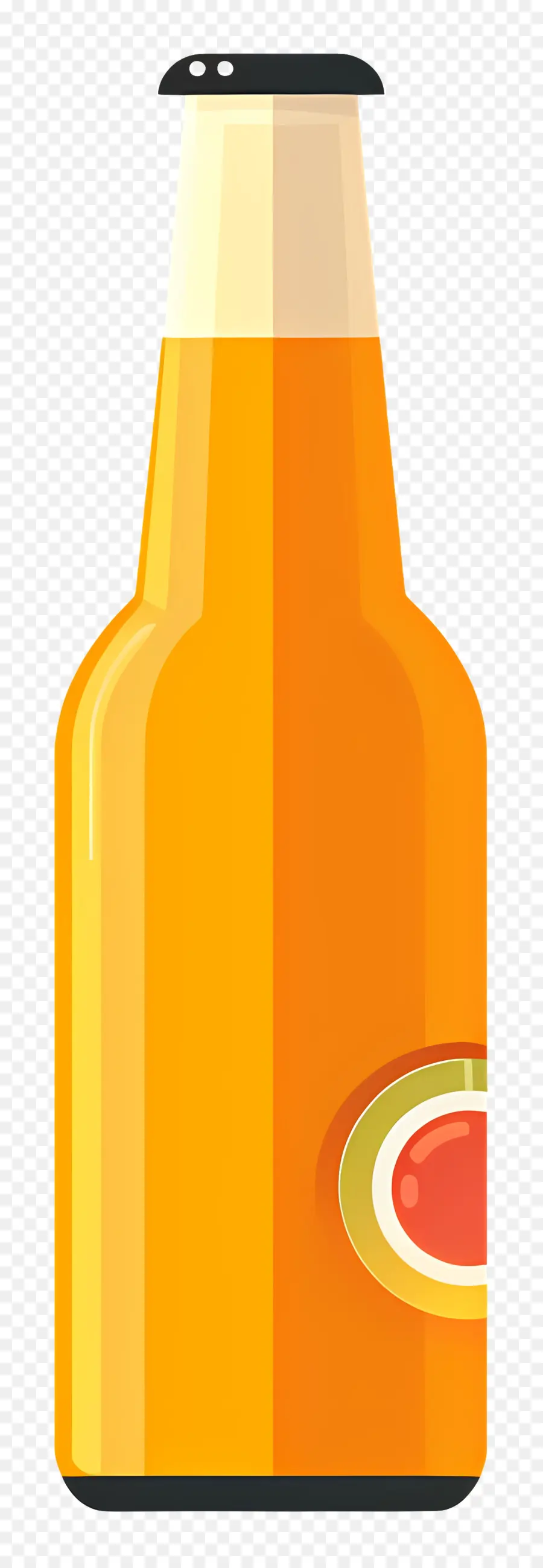 Garrafa De Cerveja，Garrafa Laranja PNG