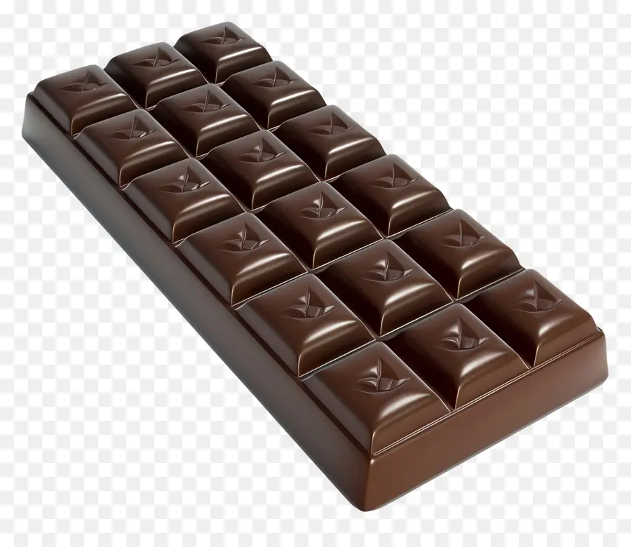 Barra De Chocolate，Chocolate Escuro PNG
