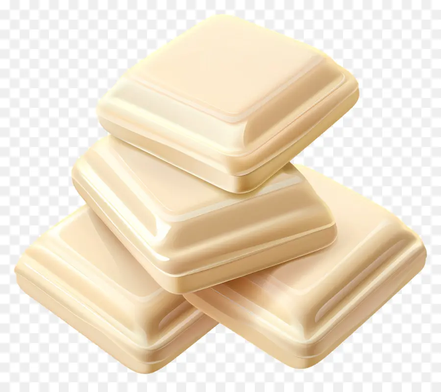 Chocolate Branco，Blocos Brancos PNG