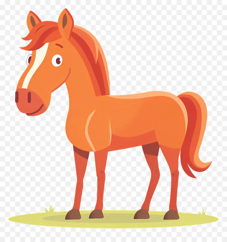 Cavalo De Desenho Animado，Animal PNG