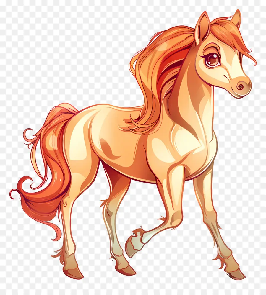 Cavalo De Desenho Animado，Cavalo PNG