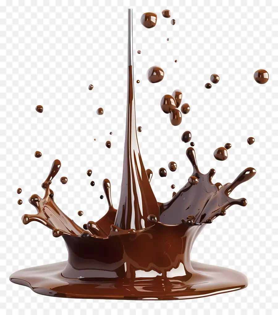 Chocolate Líquido，Calda De Chocolate PNG