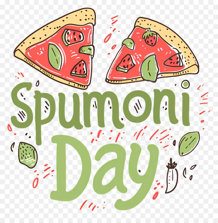 Dia Do Spumoni，Fatia De Pizza PNG